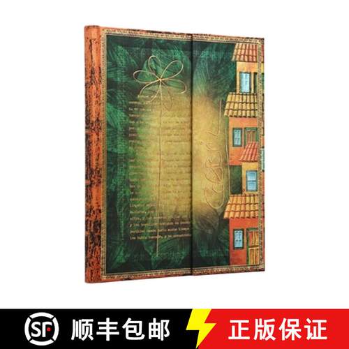 【3-4周达】Garcia Marquez, One Hundred Years of Solitude Ultra Unlined Hardcover Journal, 144pg, 120g... [9780349715230]