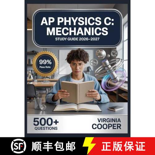 【3-4周达】AP Physics C: Mechanics Study Guide 2026-2027: Comprehensive Topic Overview, Practice Ques... [9798252813028]