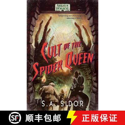 【3-4周达】Cult of the Spider Queen: An Arkham Horror Novel [9781839083747]
