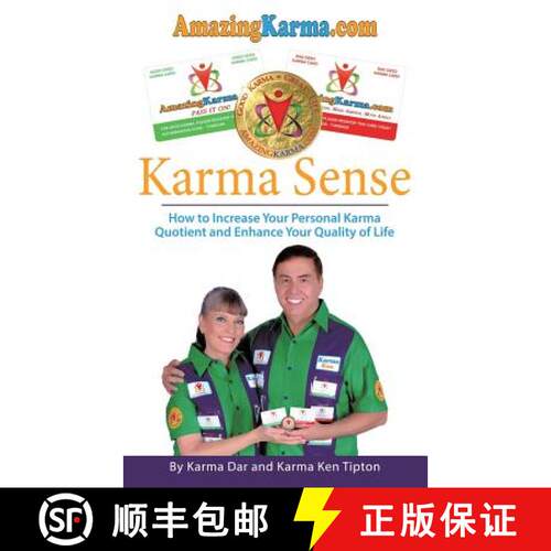 【3-4周达】Karma Sense: How to Increase Your Personal Karma Quotient and Enhance Your Quality of Life [9781489709028]