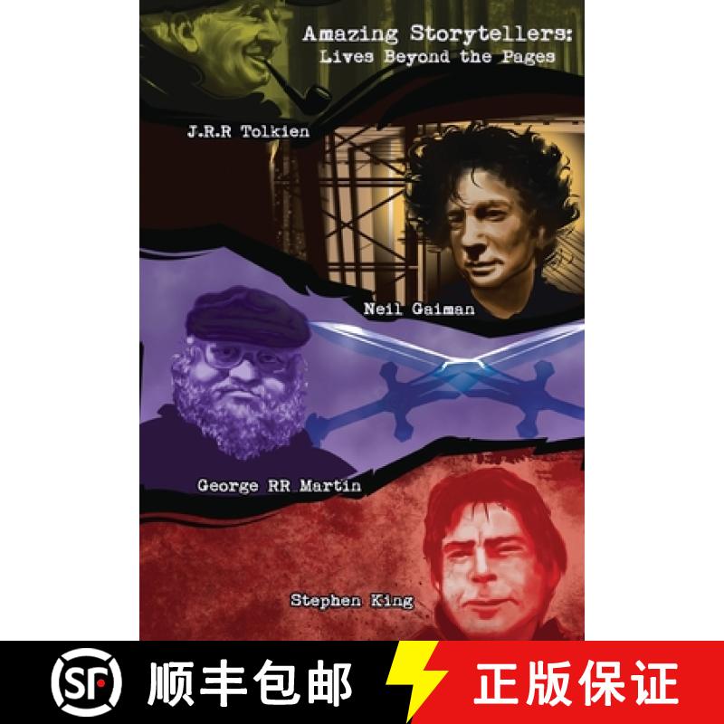 【2-3周达】Amazing Storytellers:  J.R.R Tolkien, George RR Martin, Neil Gaiman and Stephen King Lives... [9781954044579]