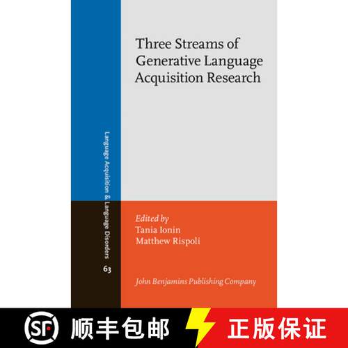 【3-4周达】精装 Three Streams of Generative Language Acquisition Research: Selected papers from the 7... [9789027202246]