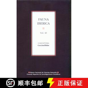 预订 精装 Fauna Ibérica, Volume 40: Coleoptera: Coccinellidae [9788400099480]