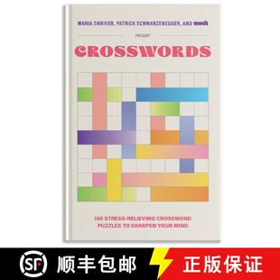 Sharpen Your Stress Crossword 9781963183337 Shriver P... 100 Relieving Puzzles Presented Mind Maria 4周达