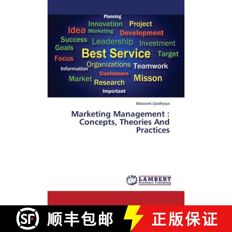 【2-3周达】Marketing Management : Concepts, Theories And Practices [9783659699351]