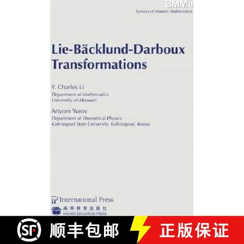 【3-4周达】Lie-Backlund-Darboux Transformations [9781571462886]
