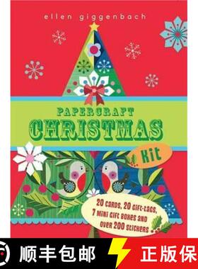【3-4周达】Papercraft Christmas: Kit [9781783703616]