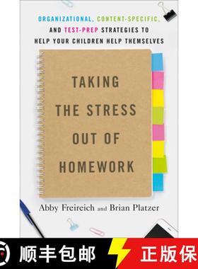 【3-4周达】Taking the Stress Out of Homework: Organizational, Content-Specific, and Test-Prep Strateg... [9780593190326]