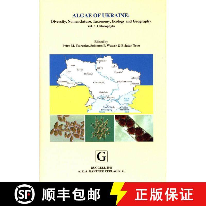 预订 Algae of Ukraine, Volume 3: Chlorophyta [9783905997019]