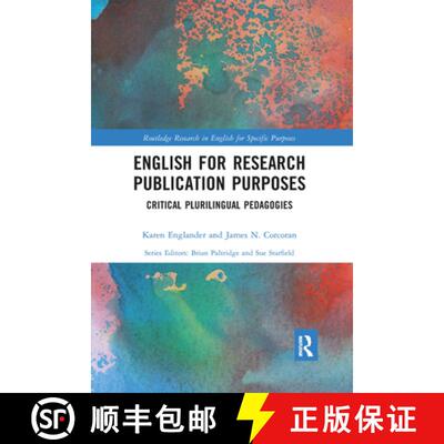 【3-4周达】English for Research Publication Purposes: Critical Plurilingual Pedagogies [9781032338576]