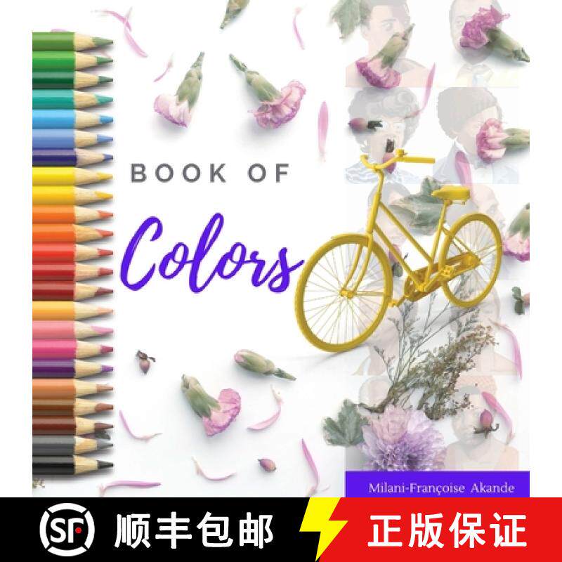 【3-4周达】Book of Colors: Learn and Color with Milani-Françoise [9781716606052]