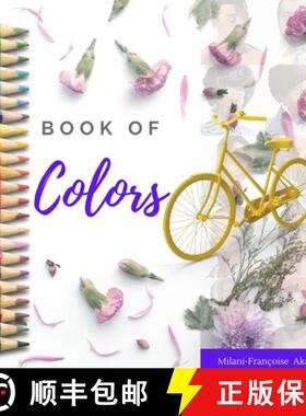 【3-4周达】Book of Colors: Learn and Color with Milani-Françoise [9781716606052]
