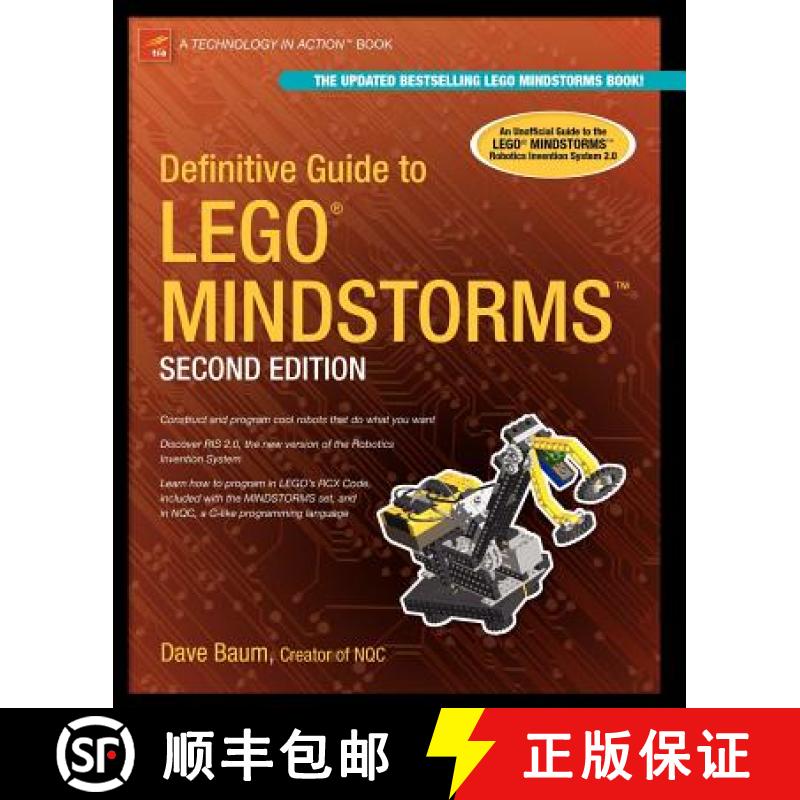 【3-4周达】Dave Baum's Definitive Guide To LEGO MINDSTORMS [9781590590638]