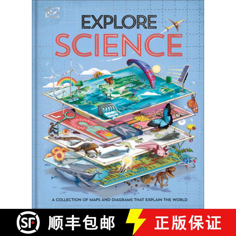 【3-4周达】Explore: Science: A Collection of Maps and Diagrams That Explain the World [9780593971918]