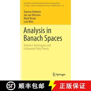 Volume Analysis Paley 9783319485195 Littlewood Banach 4周达 Martingales Spaces Theory and