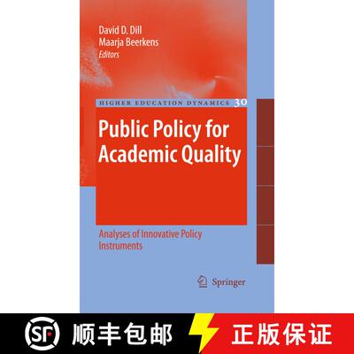 【3-4周达】Public Policy for Academic Quality : Analyses of Innovative Policy Instruments [9789048137534]