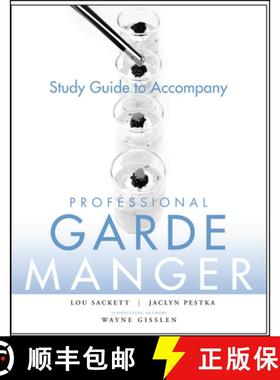 【3-4周达】Study Guide To Accompany Professional Garde Manger: A Comprehensive Guide To Cold Food Pre... [9780470284735]