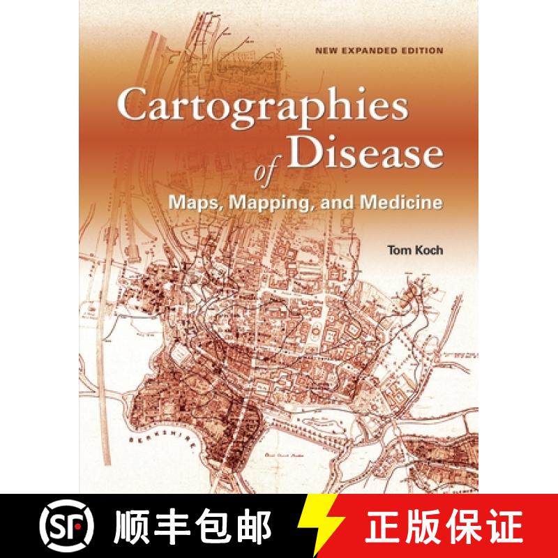 【3-4周达】Cartographies of Disease : Maps, Mapping, and Medicine, new expanded edition [9781589484672]