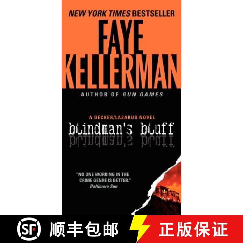 【3-4周达】Blindman's Bluff: A Decker/Lazarus Novel [9780062088215]