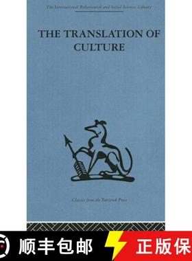 【3-4周达】The Translation of Culture: Essays to E E Evans-Pritchard [9780415263924]