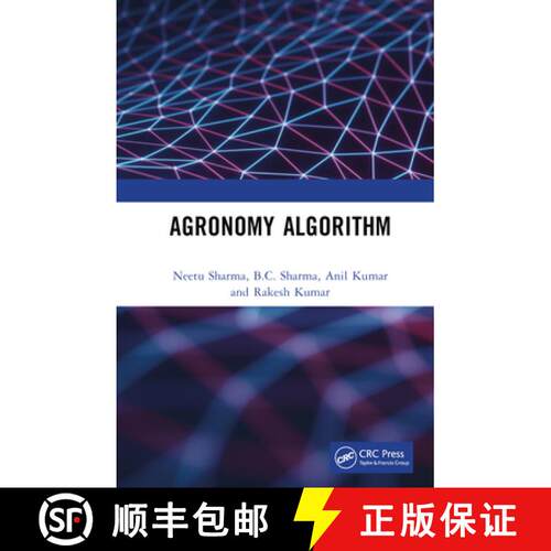 【3-4周达】精装 Agronomy Algorithm [9781032388847]