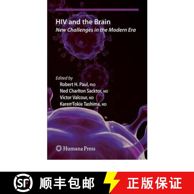 【3-4周达】HIV and the Brain: New Challenges in the Modern Era [9781934115084]
