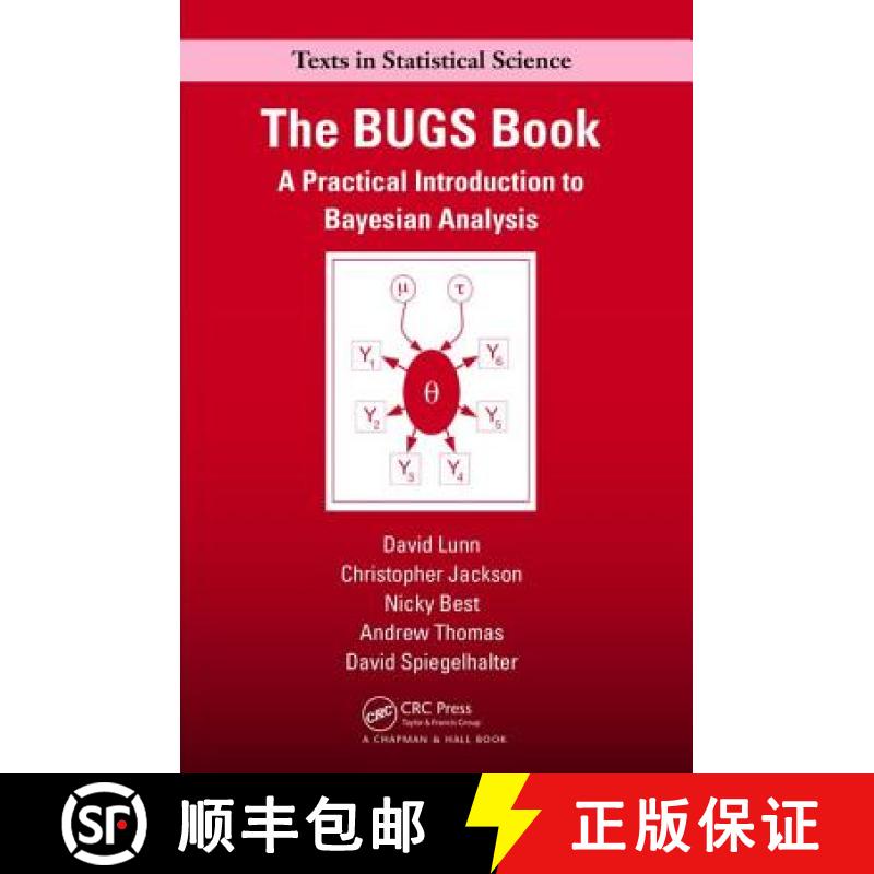 【3-4周达】The Bugs Book: A Practical Introduction to Bayesian Analysis [9781138469488]