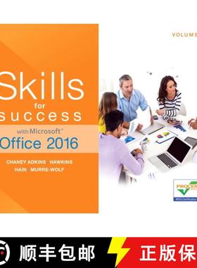 【3-4周达】Skills for Success with Microsoft Office 2016 Volume 1 [9780134320786]