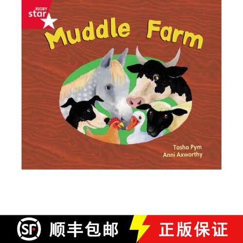 【3-4周达】Rigby Star GuidedPhonic Opportunity Readers Red: Muddle Farm [9780433027553]