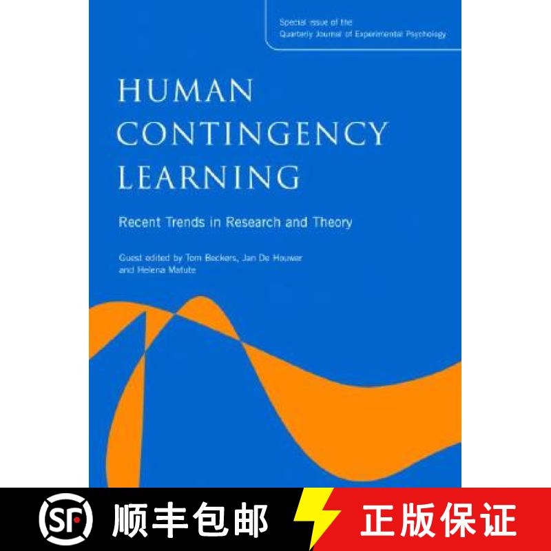 【3-4周达】Human Contingency Learning: Recent Trends in Research and Theory: A Special Issue of the Q... [9781841698243]