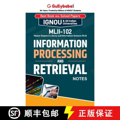 【3-4周达】MLII-102 Information Processing and Retrieval [9789390479511]