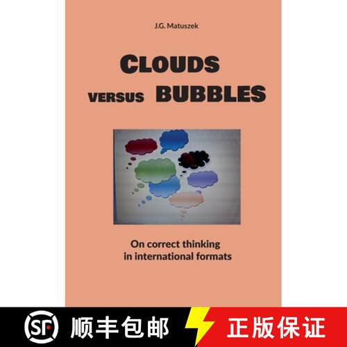 【3-4周达】Clouds  versus  bubbles:On correct thinking  in international formats [9783695713448]