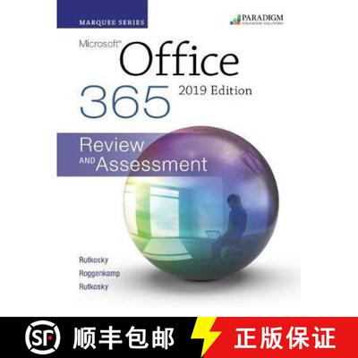 【3-4周达】Marquee Series: Microsoft Office 2019: Text + Review and Assessments Workbook [9780763887018]