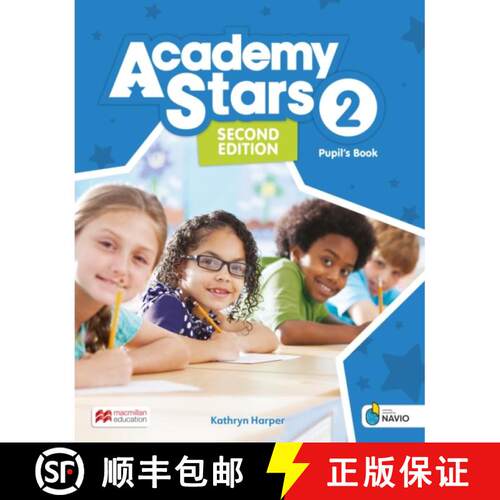【3-4周达】Academy Stars Second Edition Level 2 Pupil's Book with Navio App and Digital Pupil's Book [9781035100149]