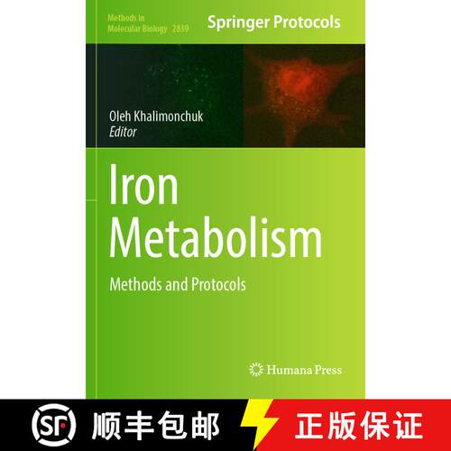 【3-4周达】Iron Metabolism: Methods and Protocols [9781071640456]