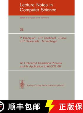 【3-4周达】An Optimized Translation Process and Its Application to ALGOL 68 [9783540075455]