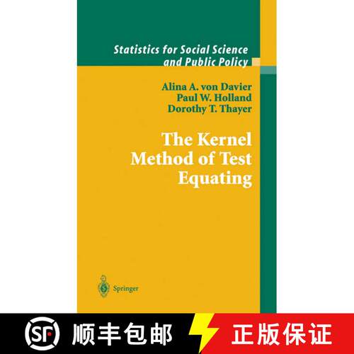 【3-4周达】精装 The Kernel Method of Test Equating [9780387019857]
