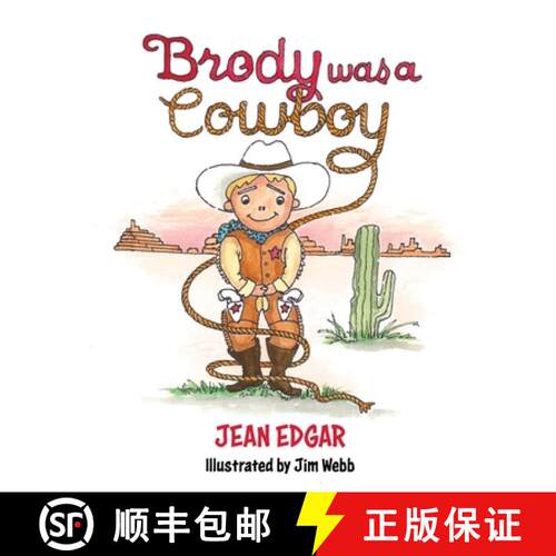 【3-4周达】精装 Brody was a Cowboy [9781662849794]