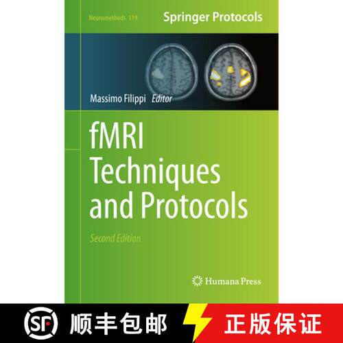 【3-4周达】精装 fMRI Techniques and Protocols (2nd ed. 2016) [9781493956098]