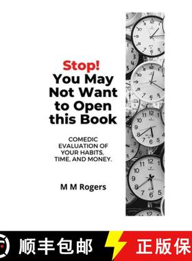 【3-4周达】Stop! You May Not Want to Open This Book: Comedic Evaluation of Your Habits, Time, and Money [9781737668732]