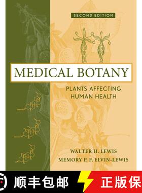 【3-4周达】精装 Medical Botany: Plants Affecting Human Health, Second Edition [Wiley生命科学] [9780471628828]