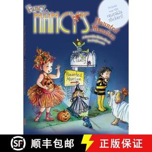 【3-4周达】Fancy Nancy's Haunted Mansion: A Reusable Sticker Book for Halloween [9780061703881]