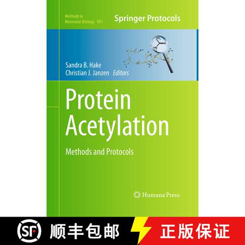 【3-4周达】Protein Acetylation : Methods and Protocols (Softcover reprint of the original 1st ed. 2013) [9781493959488]