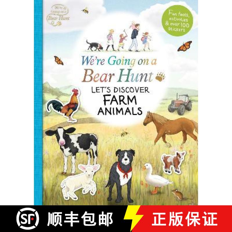 【3-4周达】We're Going on a Bear Hunt: Let's Discover Farm Animals [9781406398533]