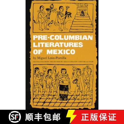预订 Pre-Columbian Literatures of Mexico: Volume 92 [9780806119748]