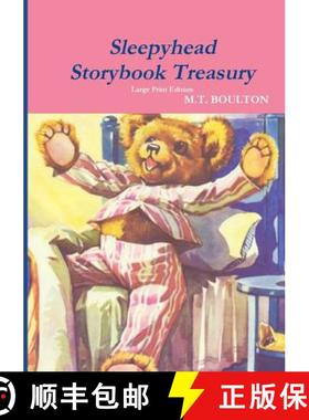 【3-4周达】Sleepyhead Storybook Treasury Large Print Edition [9781326774554]