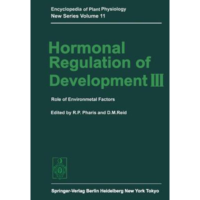 预订 hormonal regulation of development i. [9783642677366]