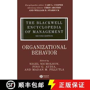 【3-4周达】The Blackwell Encyclopedia Of Management - Organizational Behavior V11 2E [Wiley经管] [9780631235361]