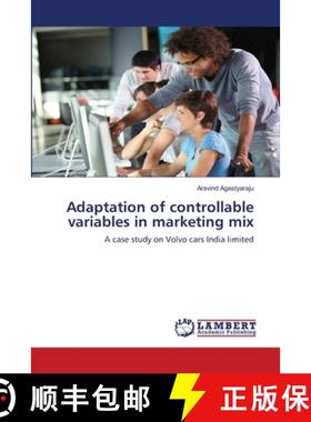 预订 Adaptation of controllable variables in marketing mix [9783659117312]