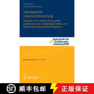 【3-4周达】Videobasierte Unterrichtsforschung : Analysen von Unterrichtsqualität, Gestaltung von Ler... [9783658157388]